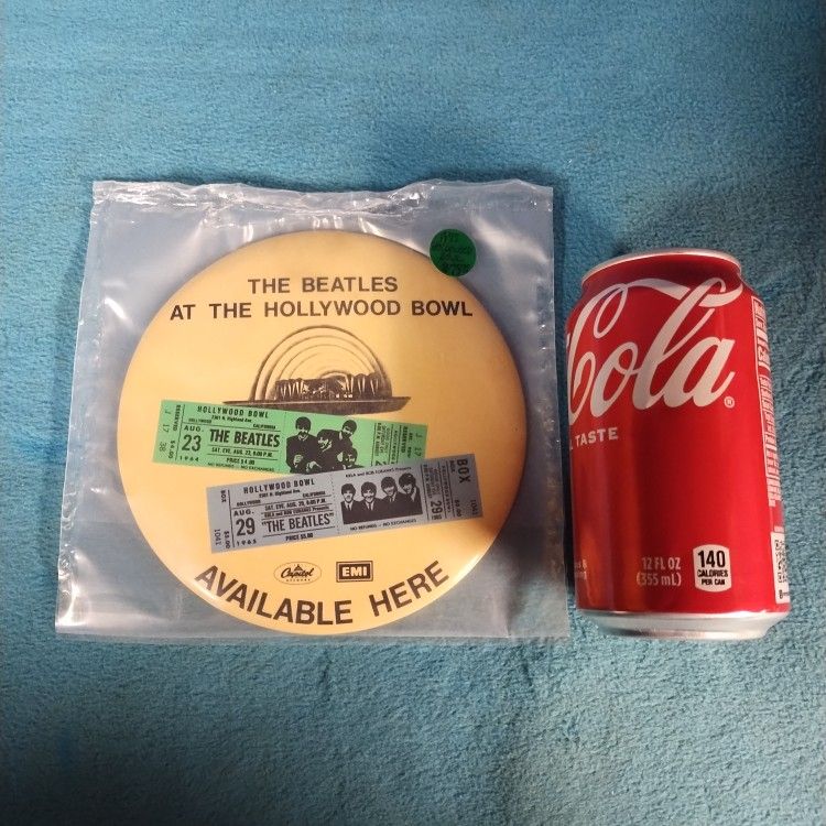 Vintage Beatles Button Pin