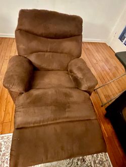 Brown Microfiber Recliner sofa Chair