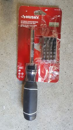 Husky Ratcheting Screwdriver Set 27 Piece Brand new for Sale in Turlock CA OfferUp