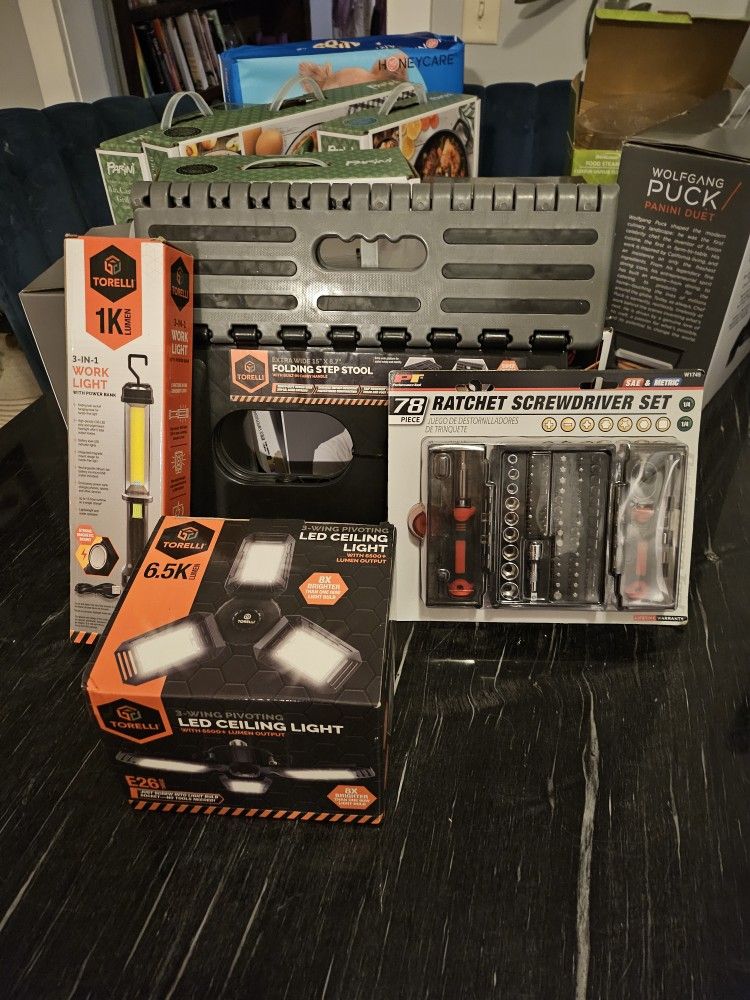 4 New Tool, Lighting & More Package