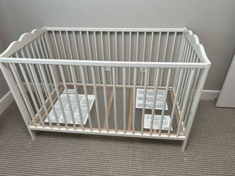 IKEA Crib and mattress