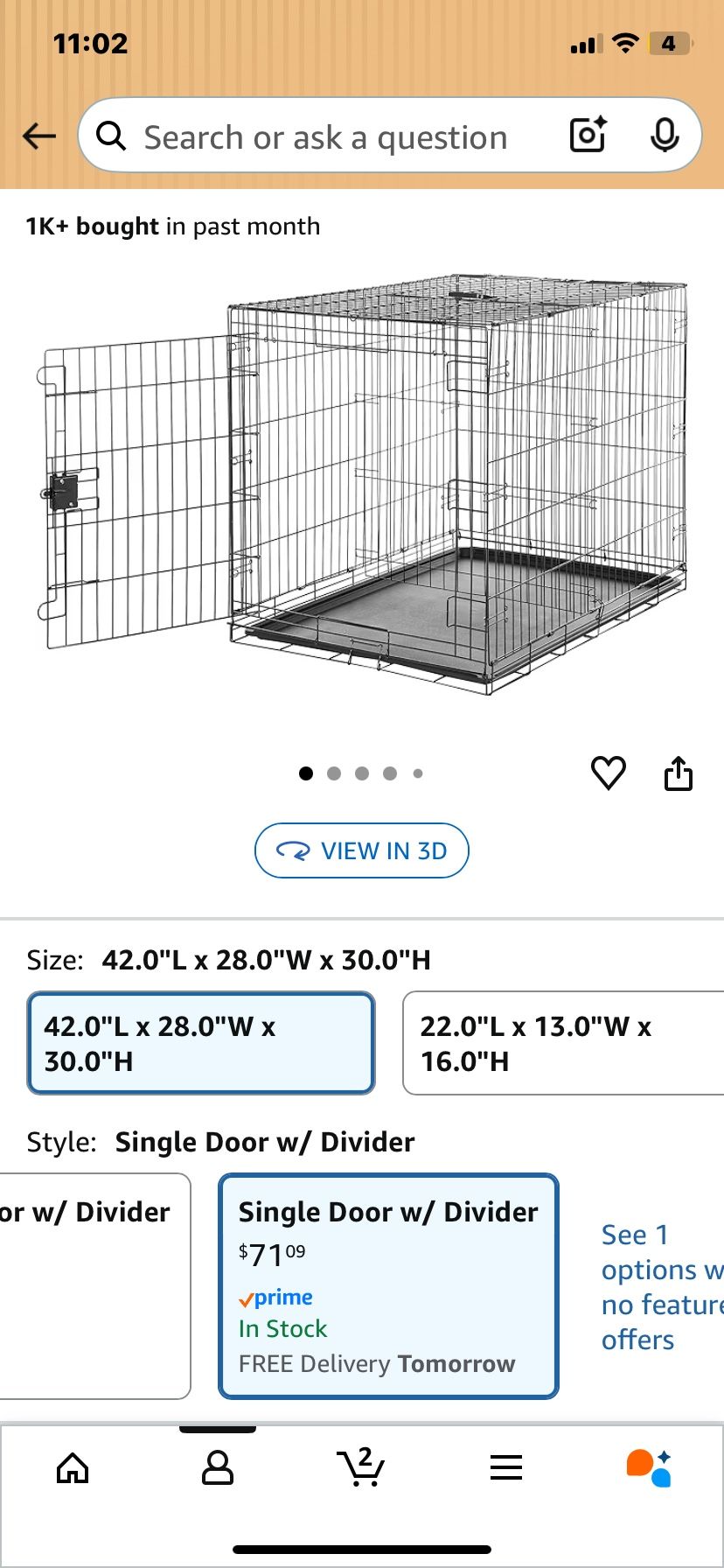 Used Once For My Cane Corso Was Completely To Small Asking For 50$ You See The Price!