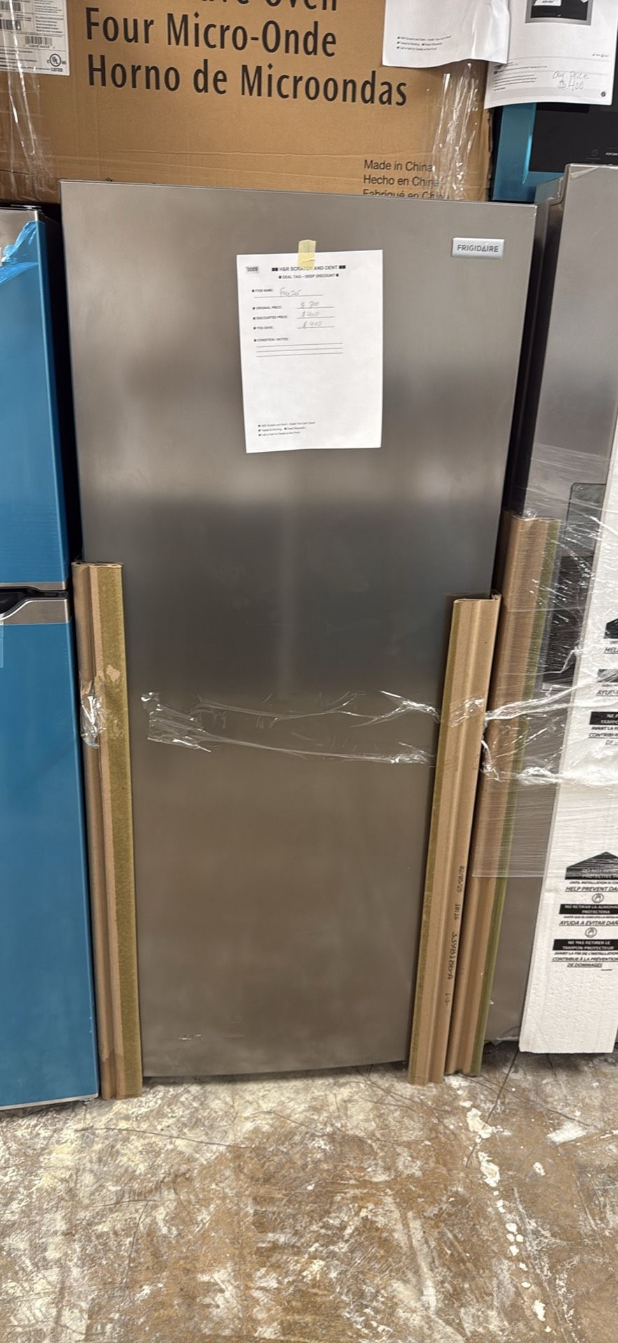 Frigidaire Stand Up Freezers