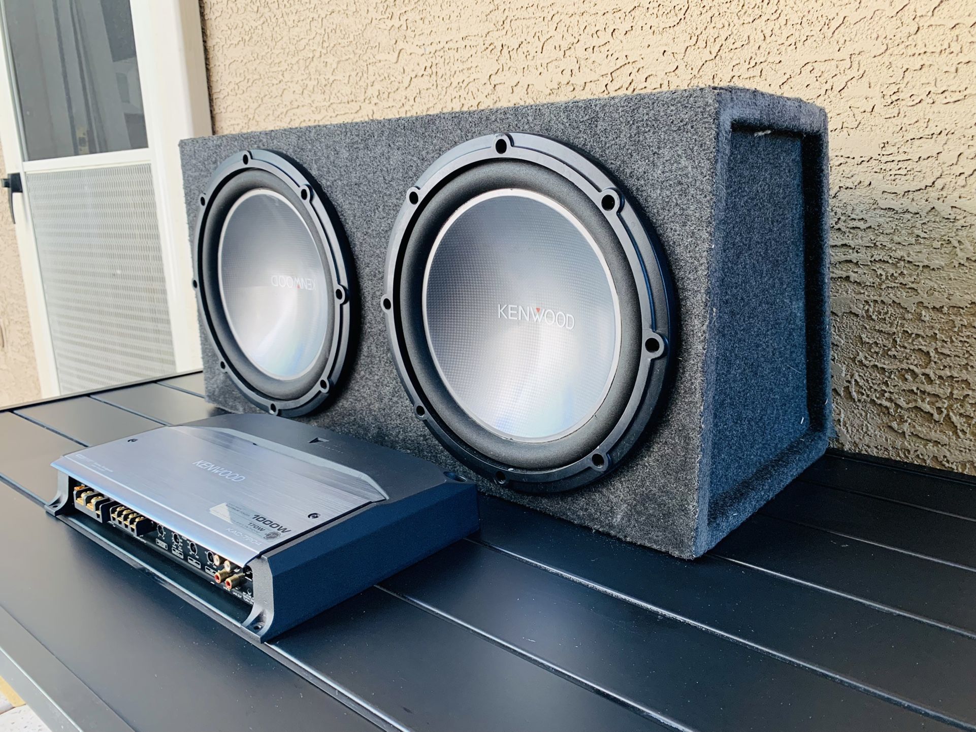 Kenwood Subwoofers And Amp for Sale in Phoenix, AZ OfferUp