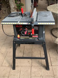10” craftsman table saw