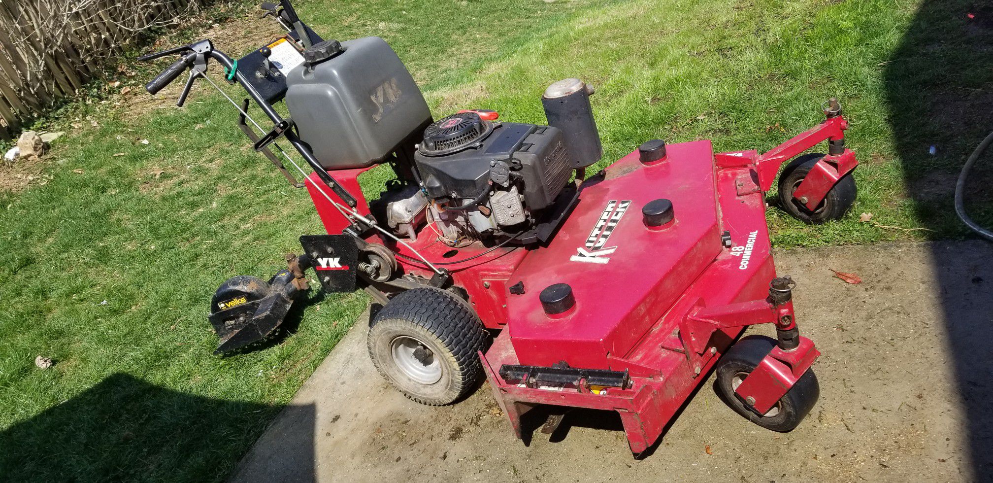 48" lawn mower