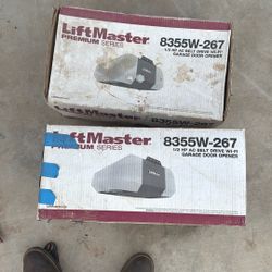 NEW LiftMaster 8355W-267 Premium Series Lift Master 1/2 HP AC Belt Drive Wi-Fi Garage Door Opener 