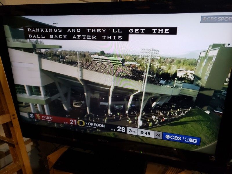 Sony Bravia 46" TV KDL-46S5100 LCD Dogital Color Television