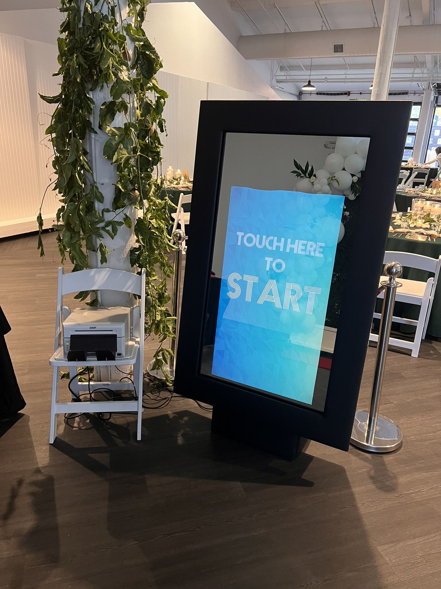 Photo Booth Setup