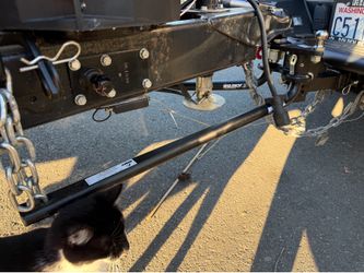 Husky hitch sway bar trailer control bar