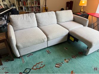Hollis Grey Right Facing Sofa