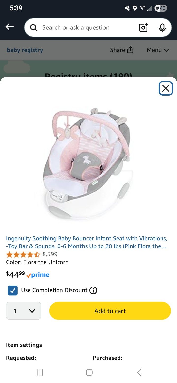 Soothing Baby Bouncer