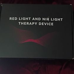 Red light and nir light therapy device