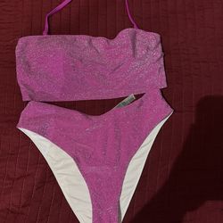 Pink bikini