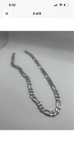 Silver Figaro Chain Necklace