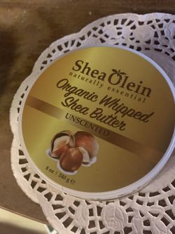 Organic whipped Shea butter