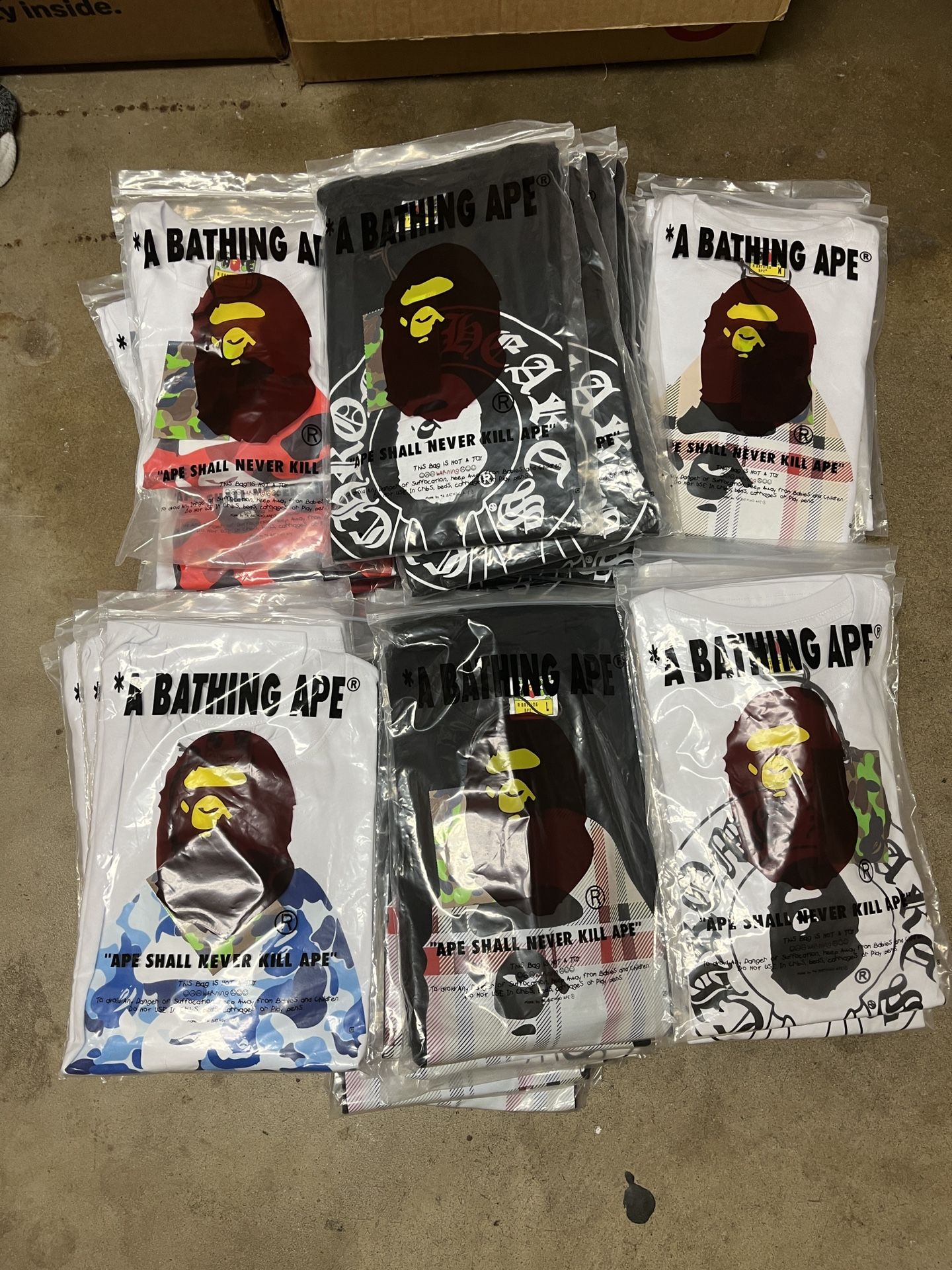 Bape Tees