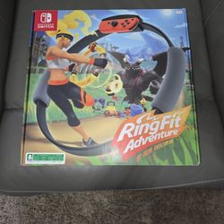 Nintendo Switch Ring Fit Adventure(Ring And Leg Strap Included)