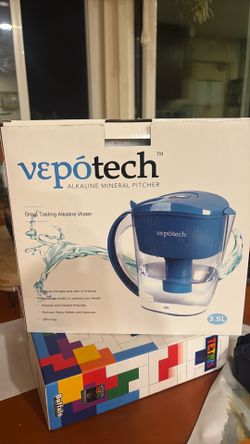 alkaline water pitcher new never used