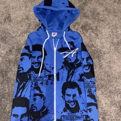 blue asaali hoodie