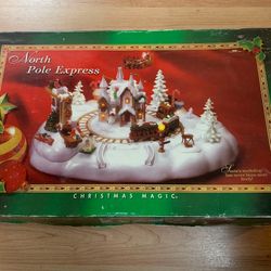 North pole Express Christmas magic trend Masters Train