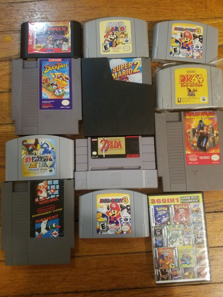 Nintendo Cassettes(feel free to make offers)