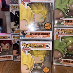 Funko Pop #1863 Super Saiyan Gogeta Charting Kidan DragonBall Super Broly CHASE