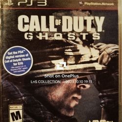 Call Of Duty Ghosts CiB PlayStation 3 