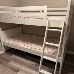 White Bunkers Bed 