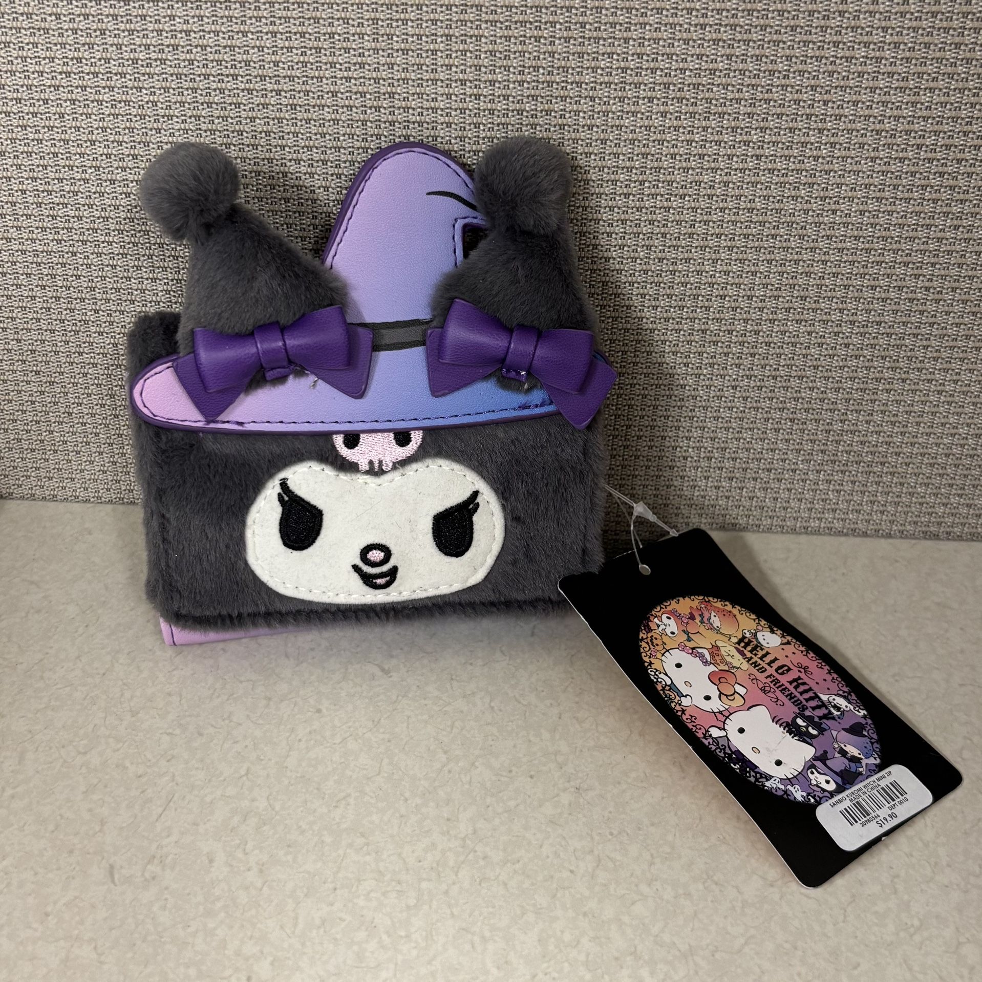 Kuromi Sanrio Wallet NEW
