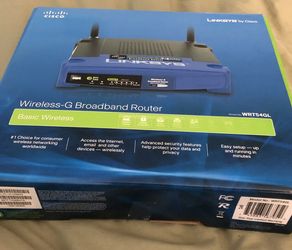 Linksys By Cisco Router WRT54GL