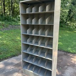 Large Metal Bookshelf And Storage Shelving Unit