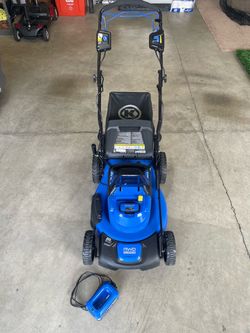 Kobalt electric/battery lawnmower