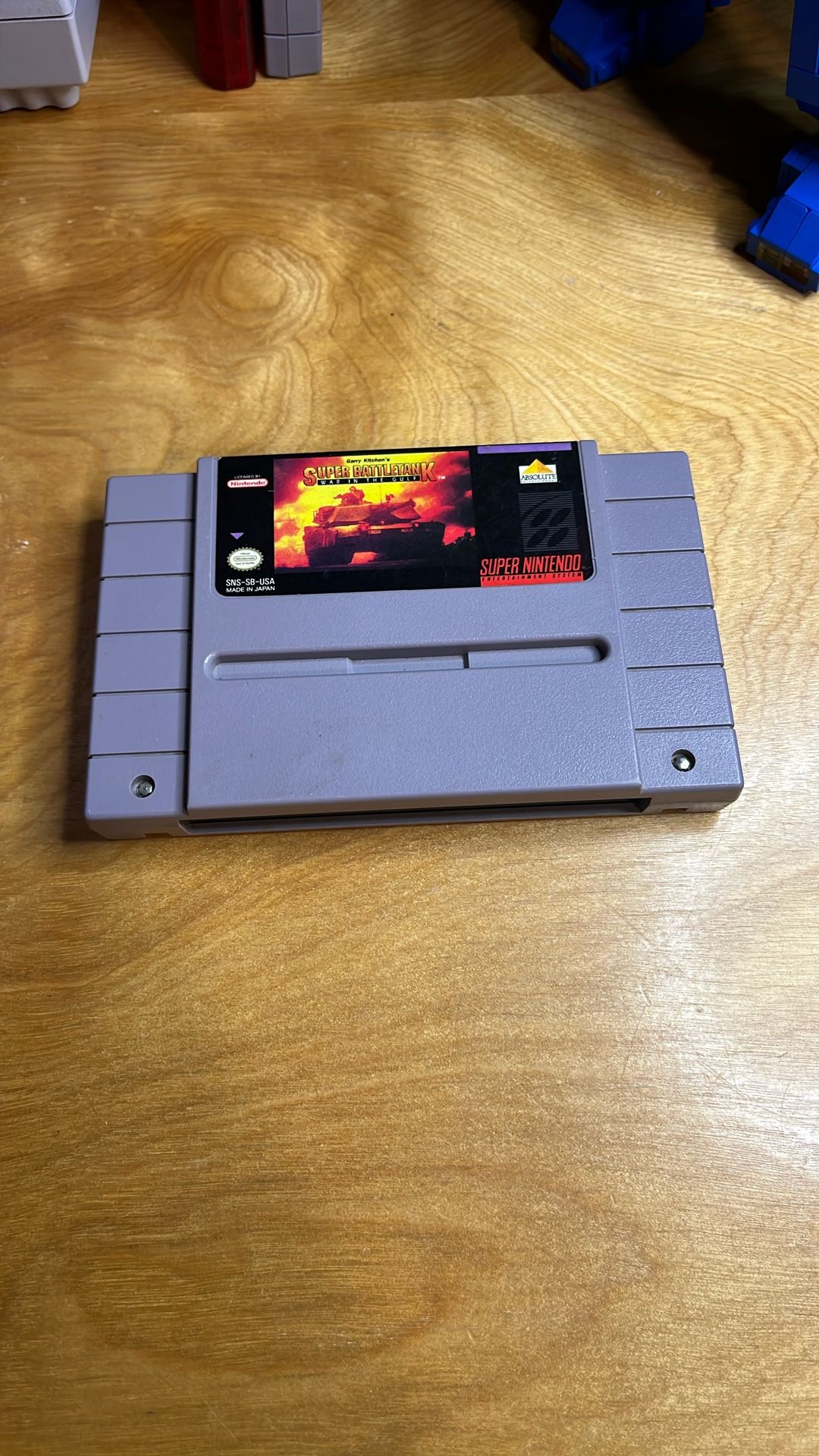 Super Nintendo / SNES - Super Battle tank War In The Gulf
