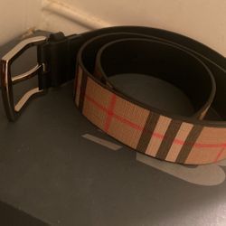 Burberry Belt Size 36