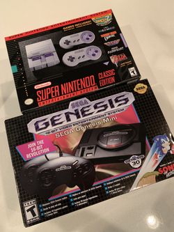 Super Nintendo & Sega Genesis