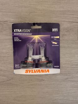 Sylvania XtraVision H11 Halogen Bulbs 2-Pack