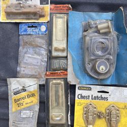 Heavy Duty Hardware Hinges Locks, Door Hinges /  Barrel Bolt/ New And Used