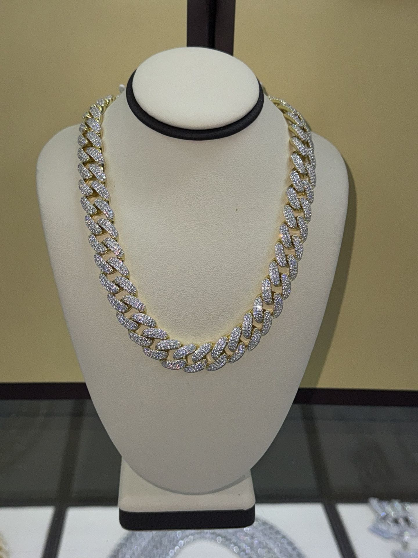 Silver & Gold Cuban Chain