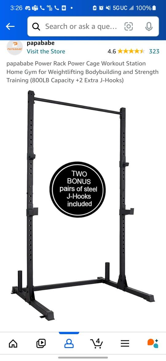 Home Gym Workout Station /Power Rack