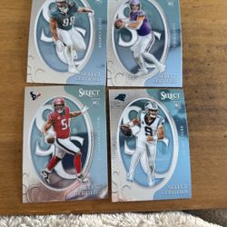 2024 SELECT LOT OF 4 SELECT CERTIFIED CARDS