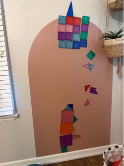JUMBO Magic Playwall - Arch Magnetic Wall Decal for Kids