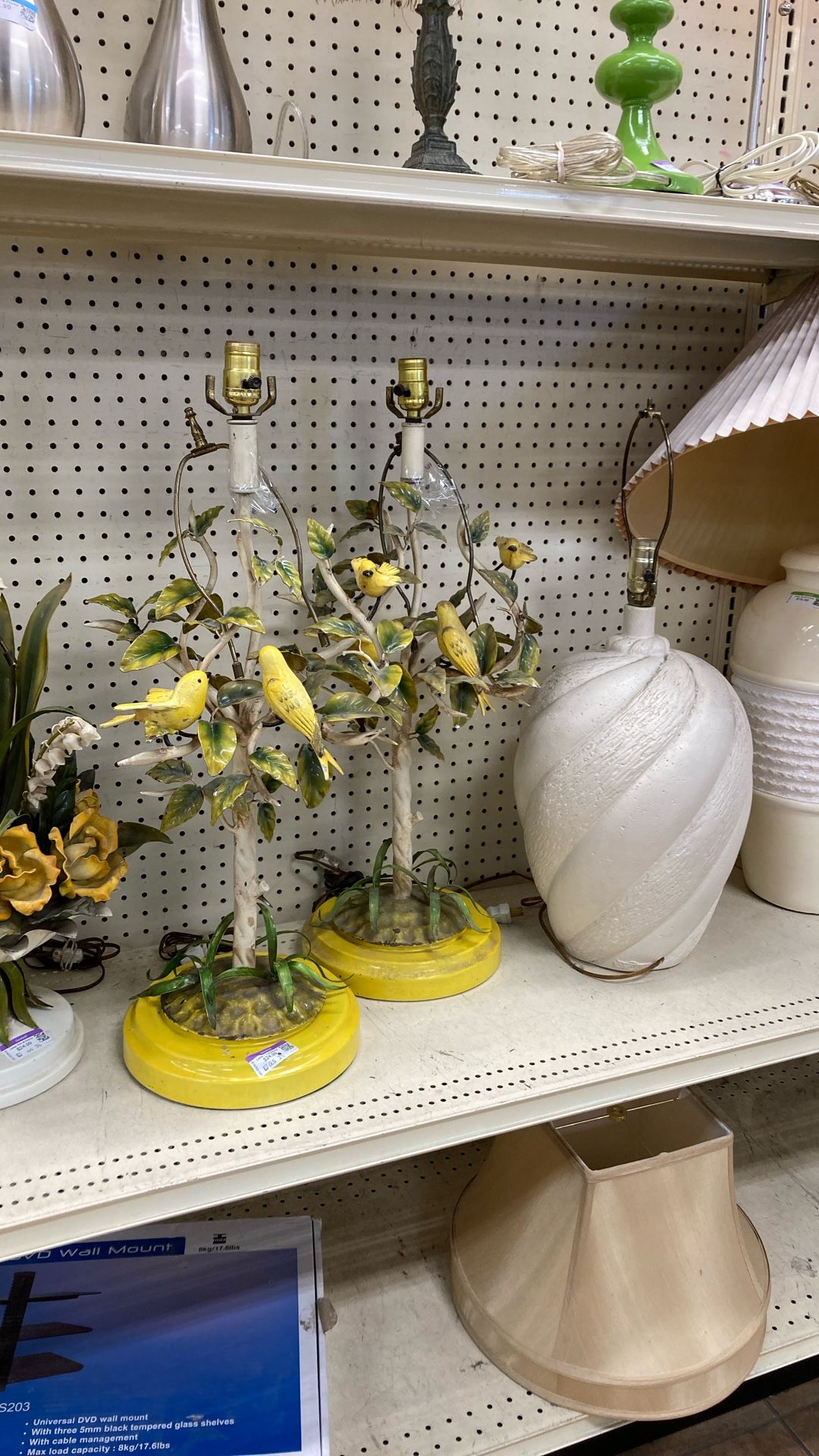 1978 Bird Lamps Set