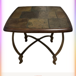 Living room cottage slate tables