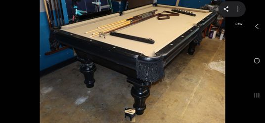 8ft pool table free setup and delivery