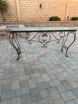 Wrought Iron Table
