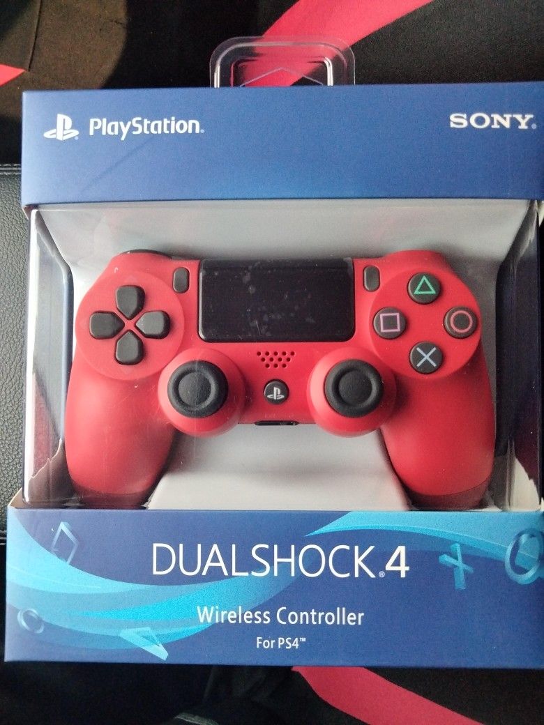 Wireless Dual Shock PS4 Controllers For ( BRAND NEW )  Magma Red ( PICK UP ONLY )