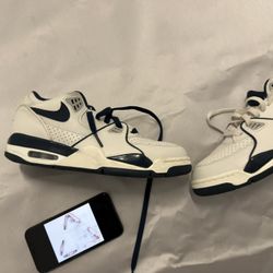 Nike Air Flight '89 Sneakers Low Sail Armory Navy