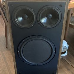 Vintage Polk Audio RTA 12 Speakers 