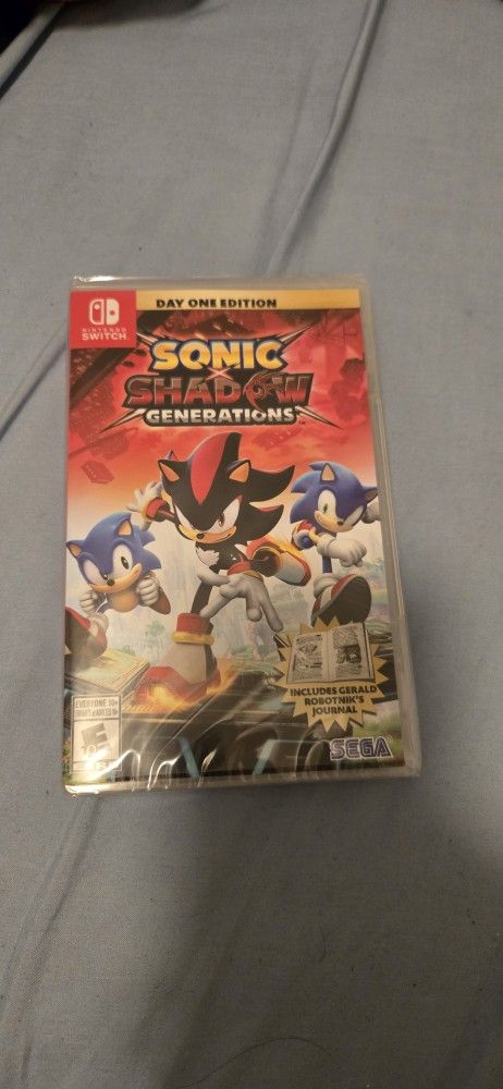 Sonic X Shadow Generations Nintendo Switch Brand New Sealed